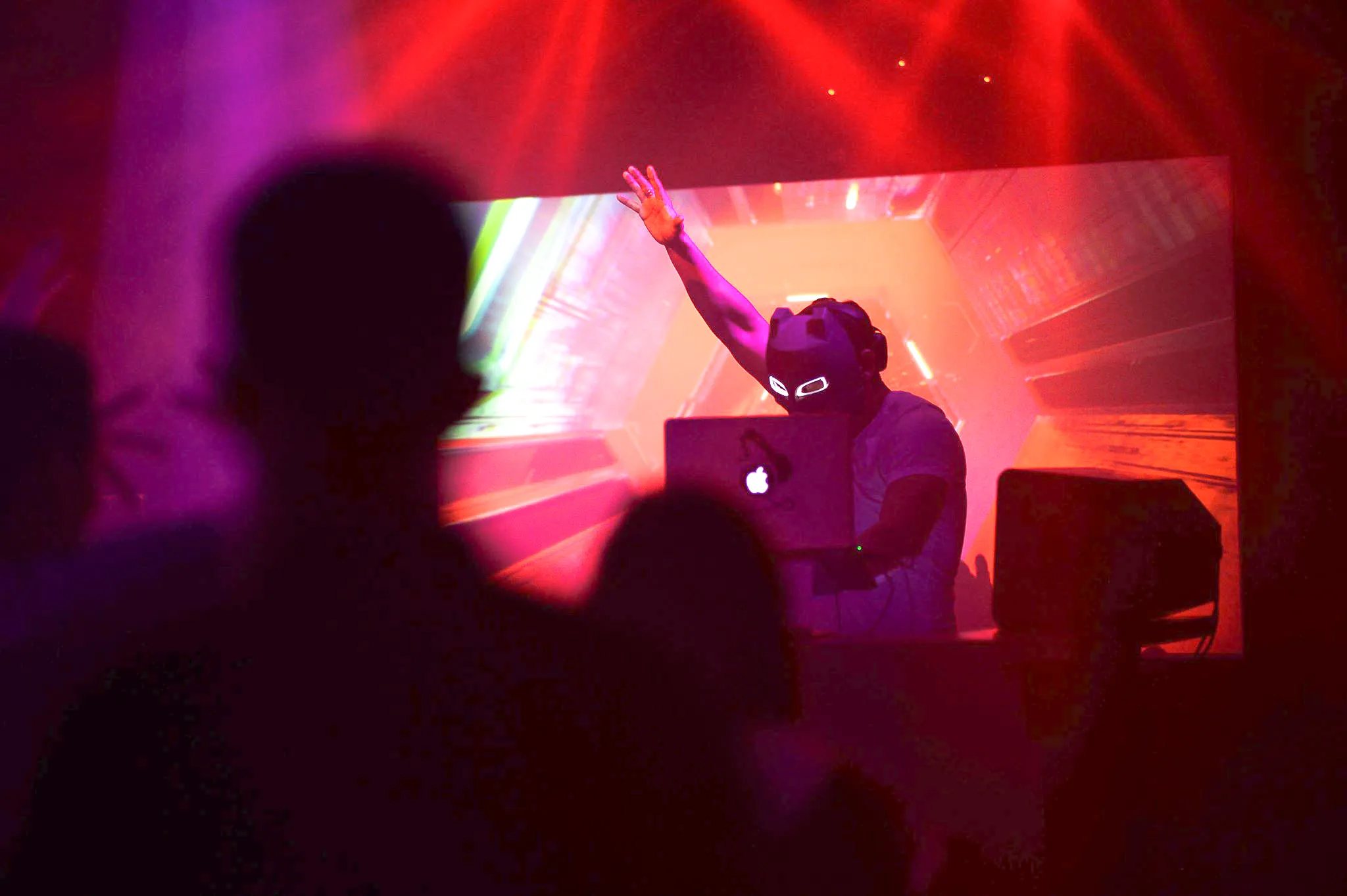 DJ set in Pullman, Washington