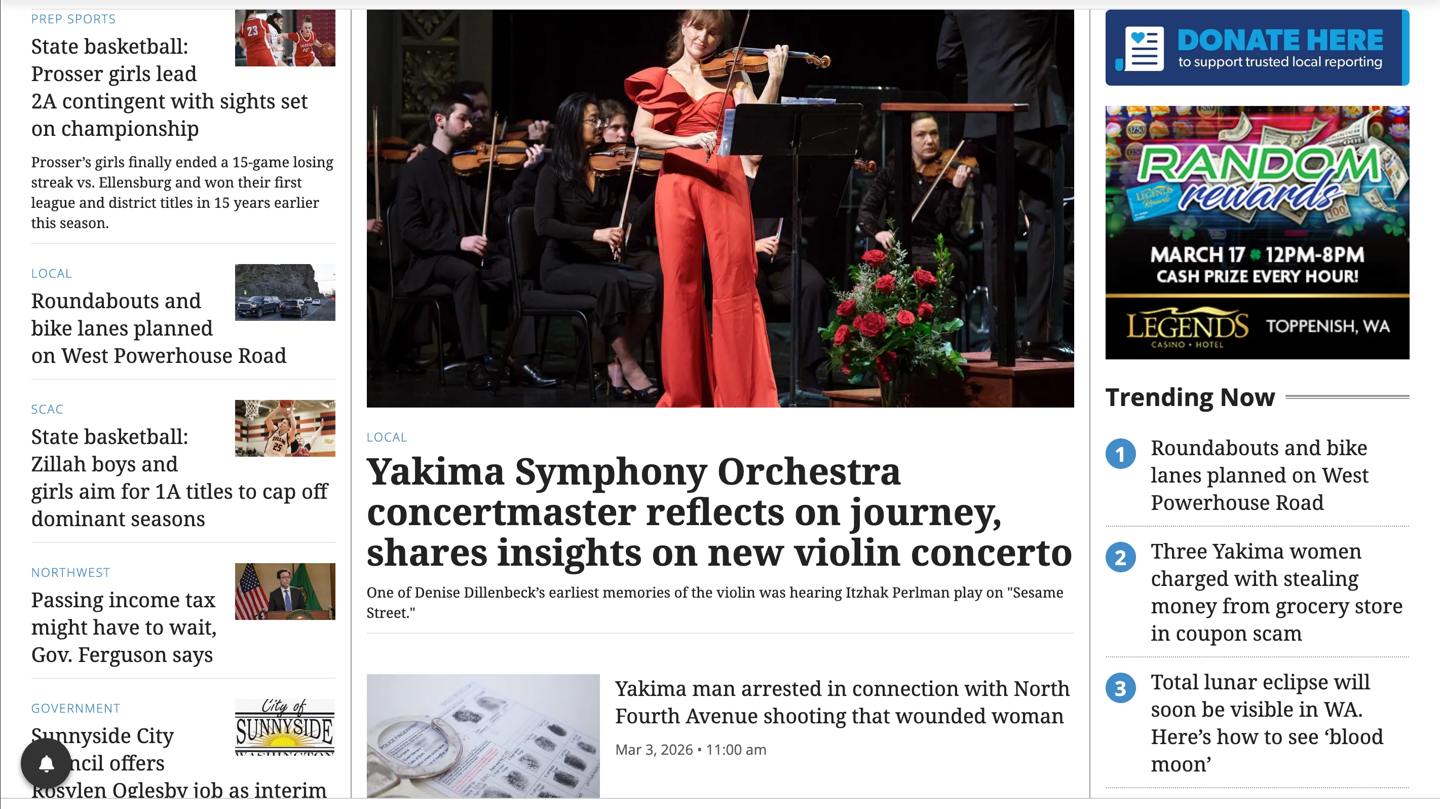 A homepage can display several things at once and serves a primary purpose