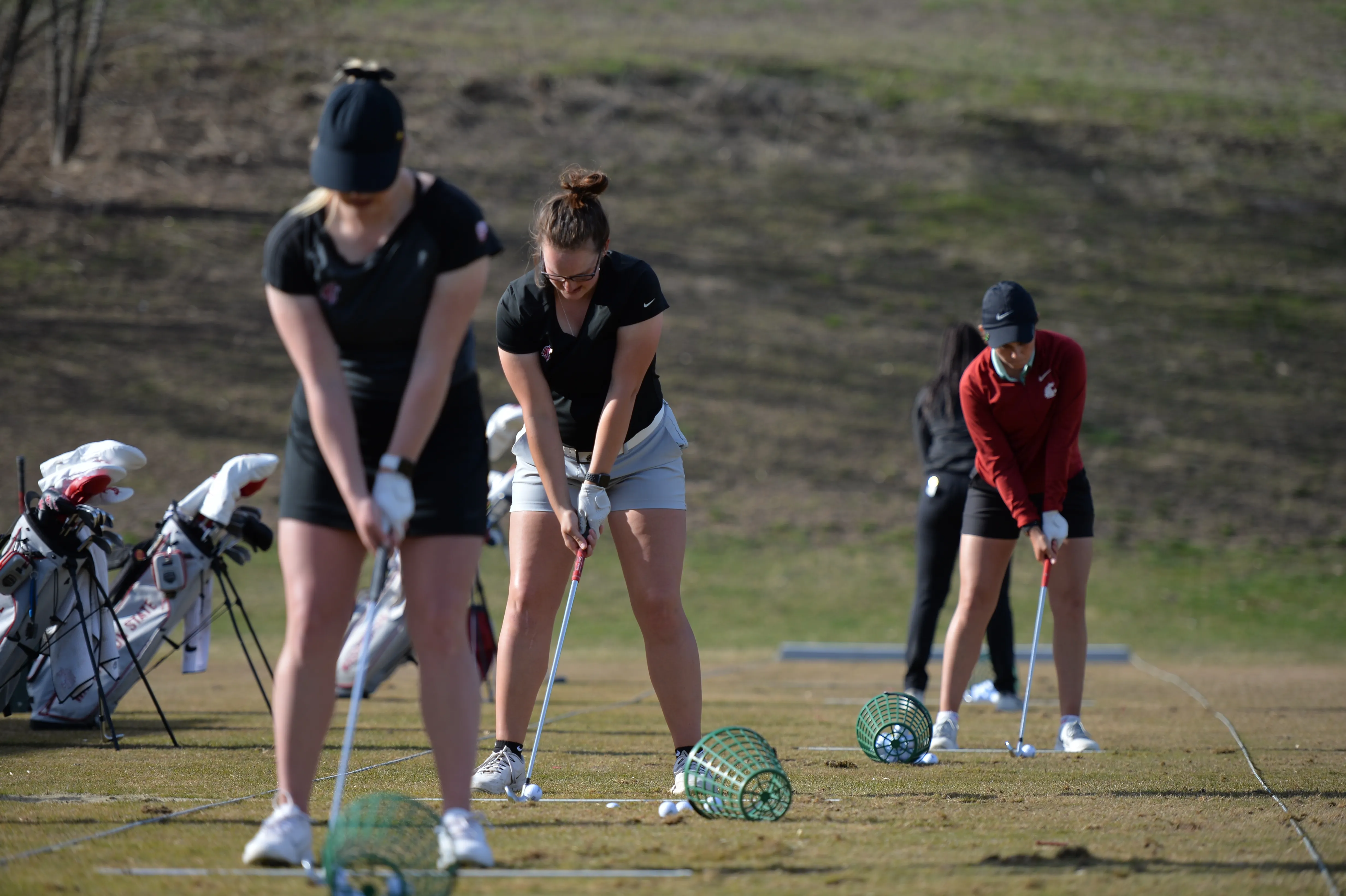 WSU golf practice